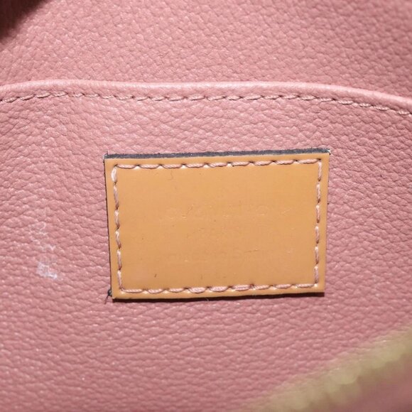 LOUIS VUITTON Vernis Pochette Cosmetic Pouch Rose Angelique M90086 Auth 127637 - Picture 10 of 16